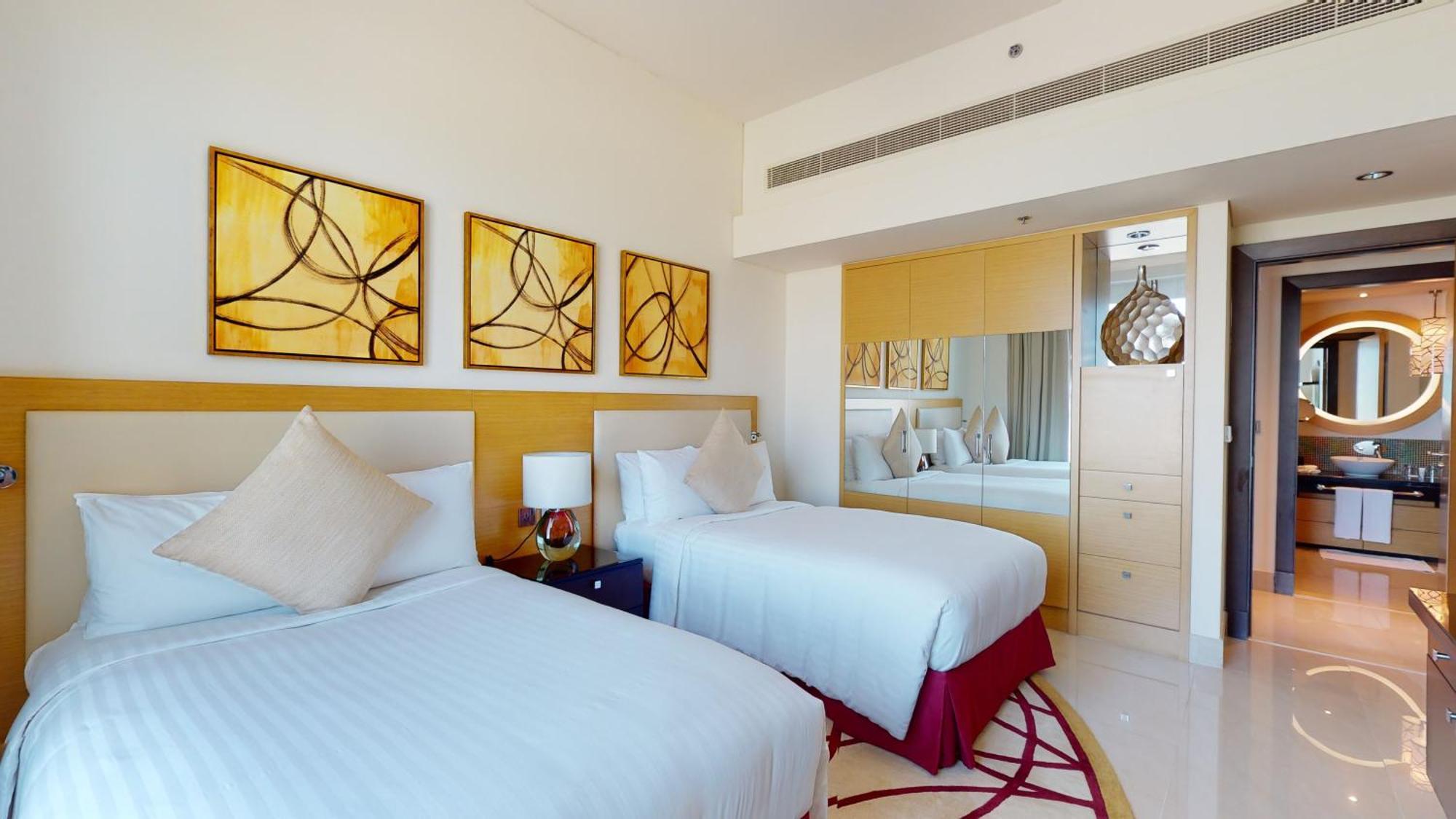 Marriott Executive Apartments Al Jaddaf, Дубай Стая снимка Deluxe Room