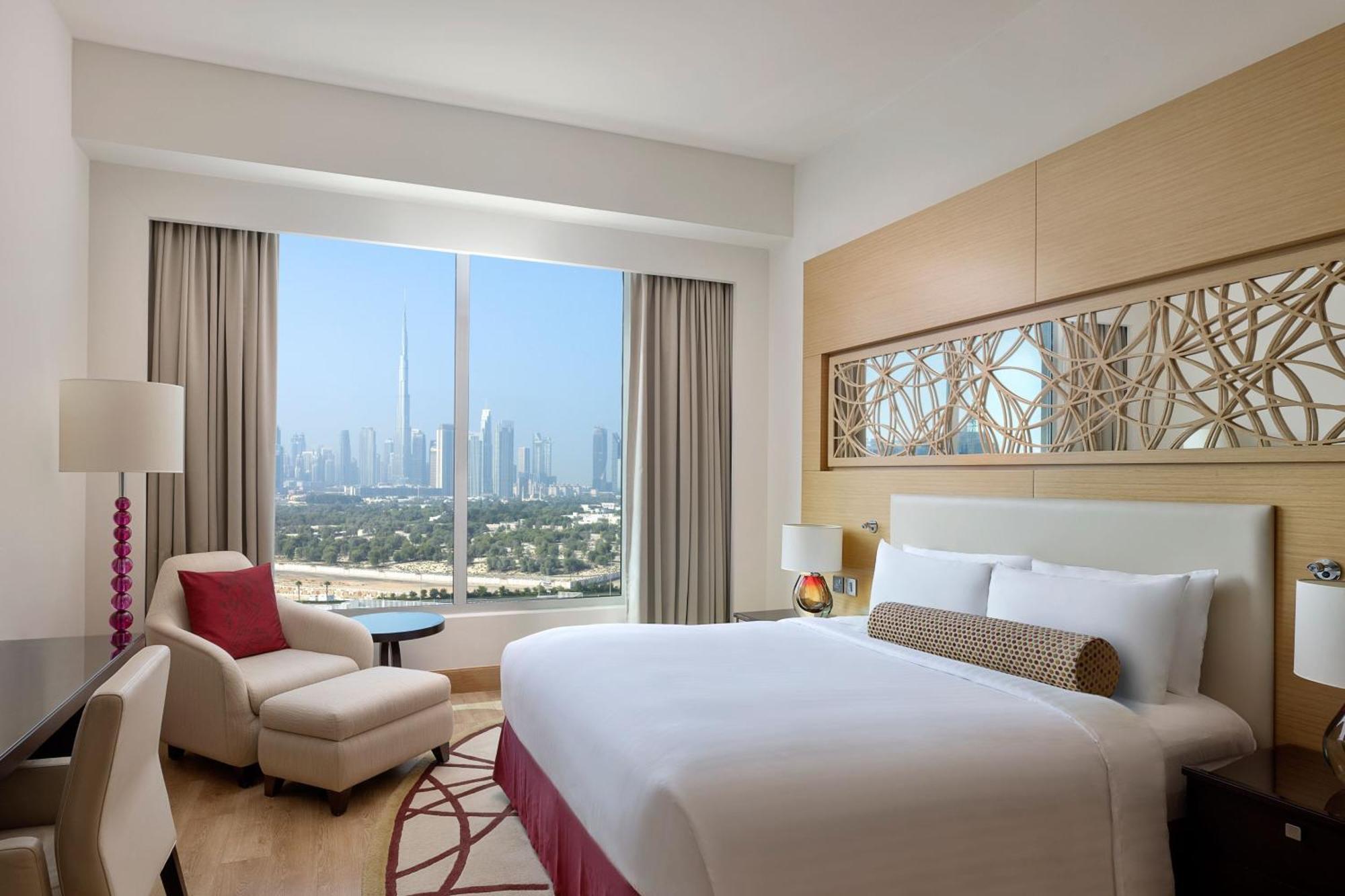 Marriott Executive Apartments Al Jaddaf, Дубай Екстериор снимка