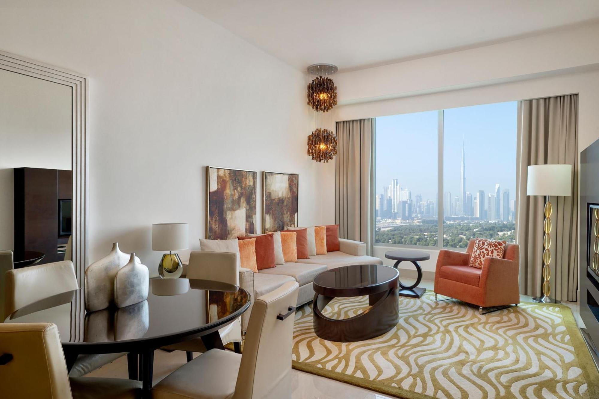Marriott Executive Apartments Al Jaddaf, Дубай Екстериор снимка